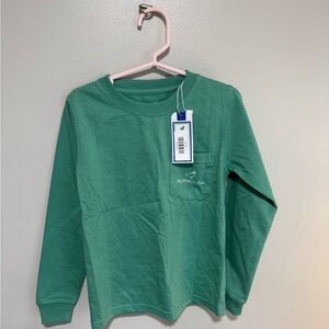 Properly Tied Green Long Sleeve 3T 100% cotton boys tshirt